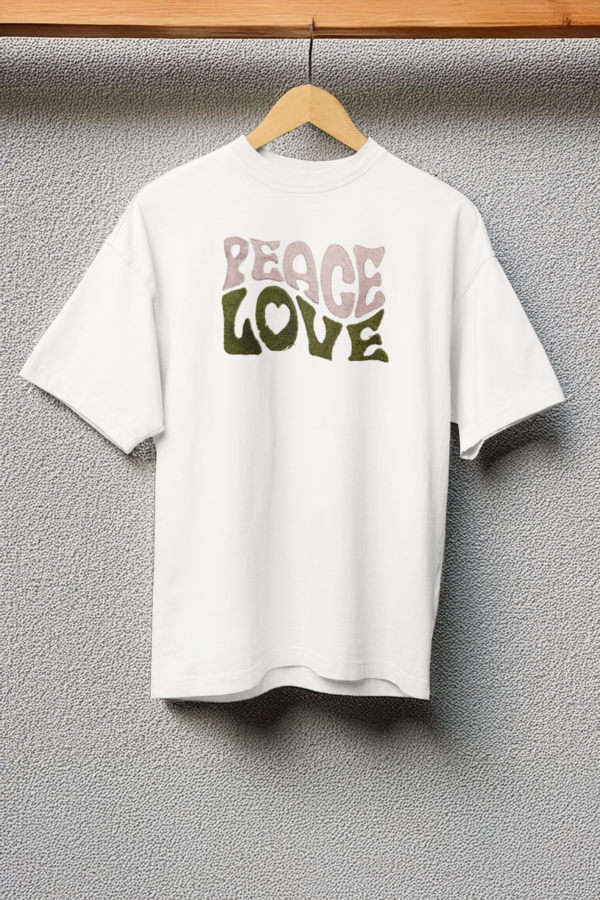 PEACE / LOVE Embroidery