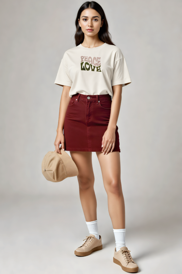 PEACE / LOVE Embroidery